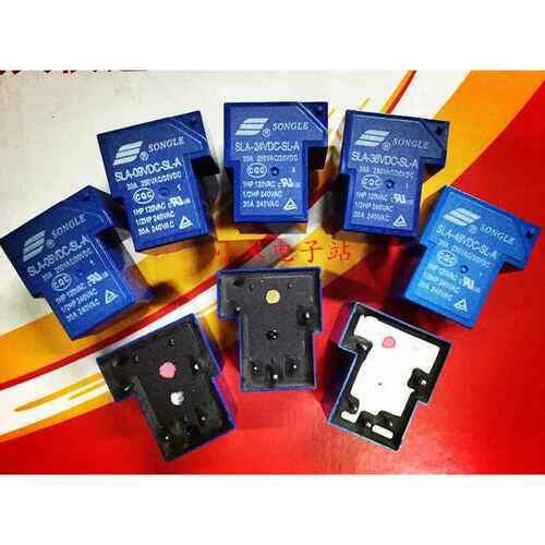 SLA-12VDC-SL-A -B -C 松乐继电器 05V 09V 18V 24VDC 36V 48VDC