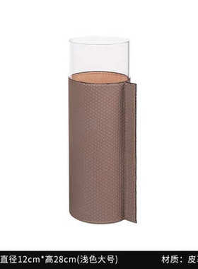 器玻璃花创意餐厅现代花瓶ins家居轻摆件桌面风简约客厅奢皮质