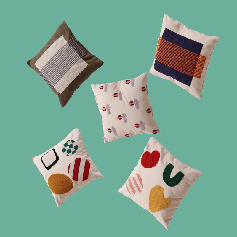 沙发客厅民宿抱枕北欧ins风抱枕套靠背垫可拆洗卧室靠枕床头背靠