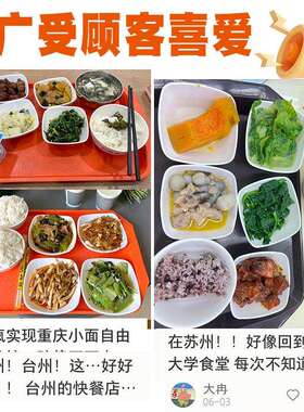 工食堂单位小餐碗碟餐具套装密胺中式快厂餐店碗组盘合套塑KFA料