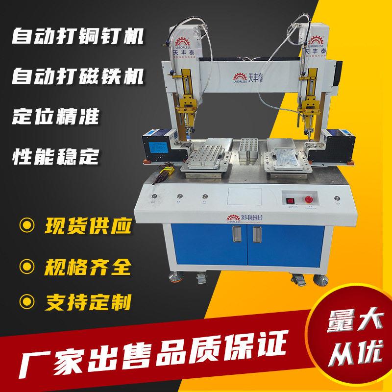 广州厂家63311B4落地双头双位打铜钉磁铁机电极正负极电子产品