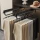 子裤 裤 衣架挂衣杆衣柜内置挂裤 抽拉式 挂轨道五金收纳 架伸缩滑轨裤