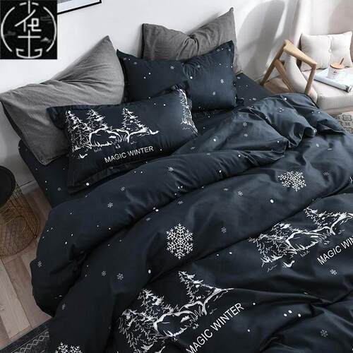 Quilt Bedsheet Bedcovers Duvet Sheets Bed Set Bedding Cover