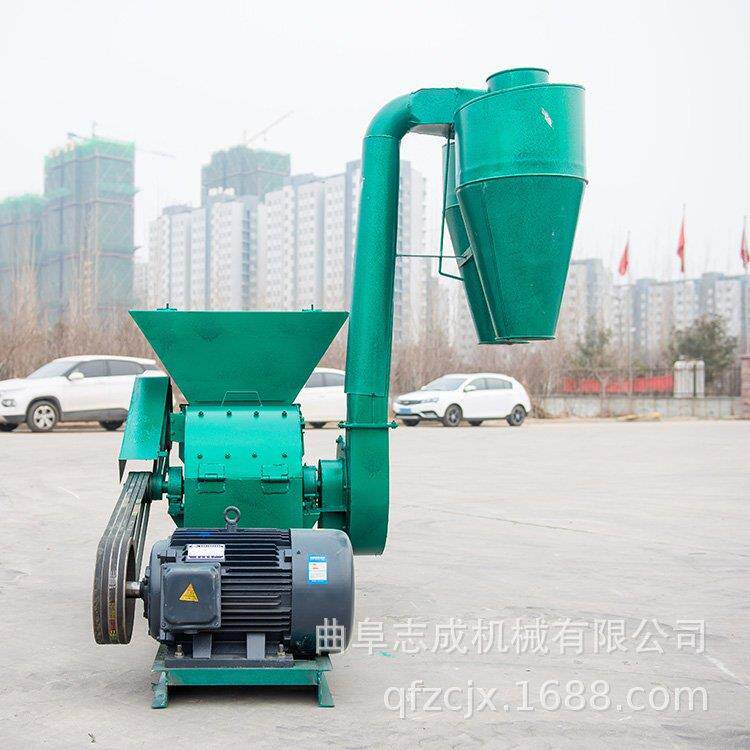 养殖场大型稻草打糠机中型草料粉碎设备拖拉机悬挂秸秆粉碎机