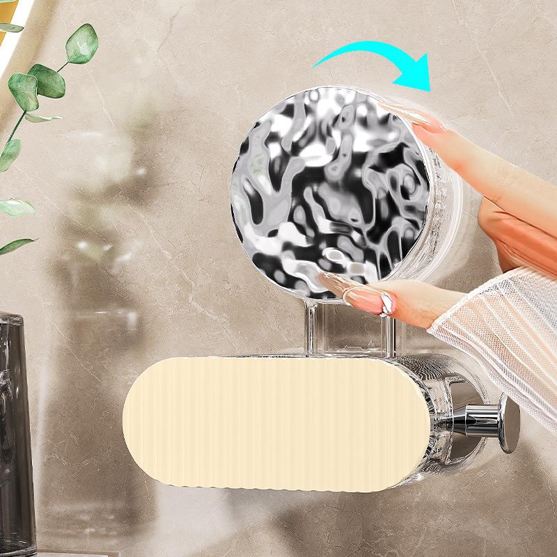 卫生间吸盘拖把壁挂挂门置物架