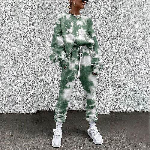 Two Piece Outfits For Women Casual Long Sleeve Sweatsuits