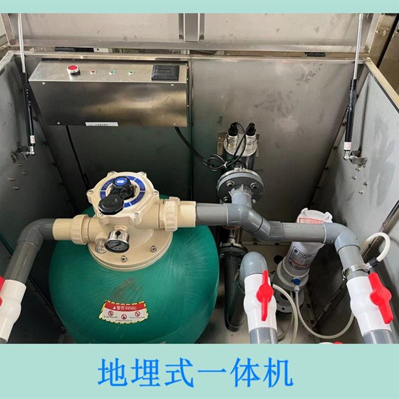 小型雨水处理机一体机 厂家供应 雨水处理地埋设备 安菲环保 - 实物图