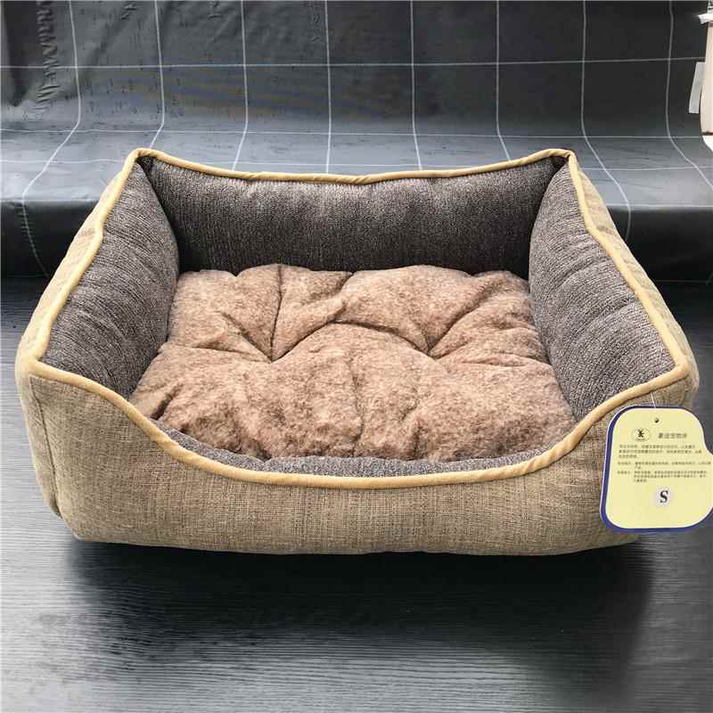 包邮 方形狗窝宠物泰迪小型中型犬大型狗狗用品床狗屋猫窝四季通