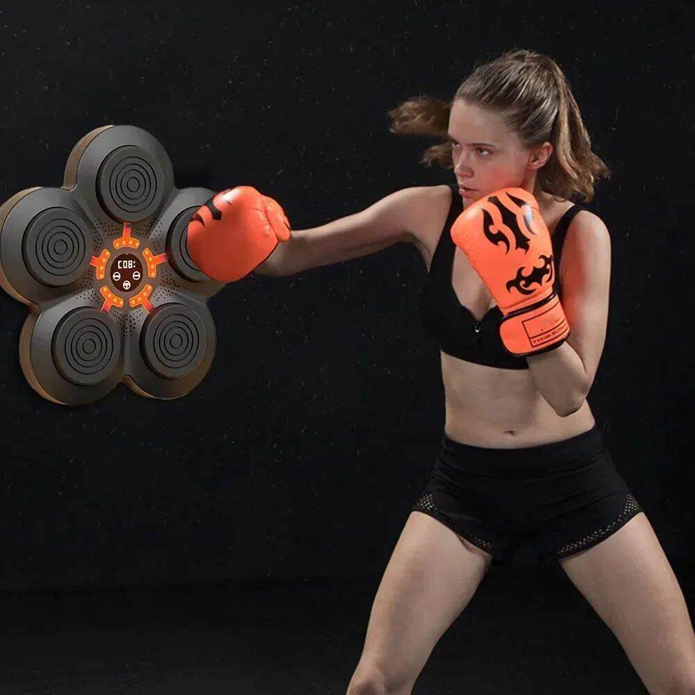 Smart Bluetooth Music Boxing Machine Wall Boxing Target LED