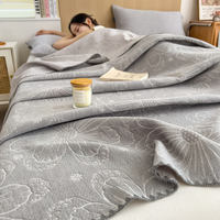 Zhi Su three-layer gauze cover blanket, cotton gauze blanket, multi-functional F5M87567 towel blanket, household bedding sheet function towel blanket thumbnail 6
