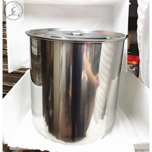 不锈钢50cm60cm高水池桶高身高锅汤锅宽40cm内提耳无耳内耳储水桶