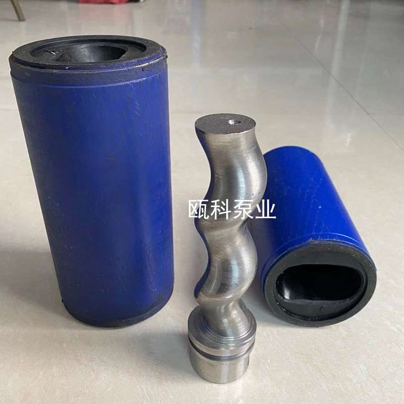 G25-1 30-1 35-1 40-1 50-1单螺杆泵配件 定子胶套耐磨橡胶铁桶图片