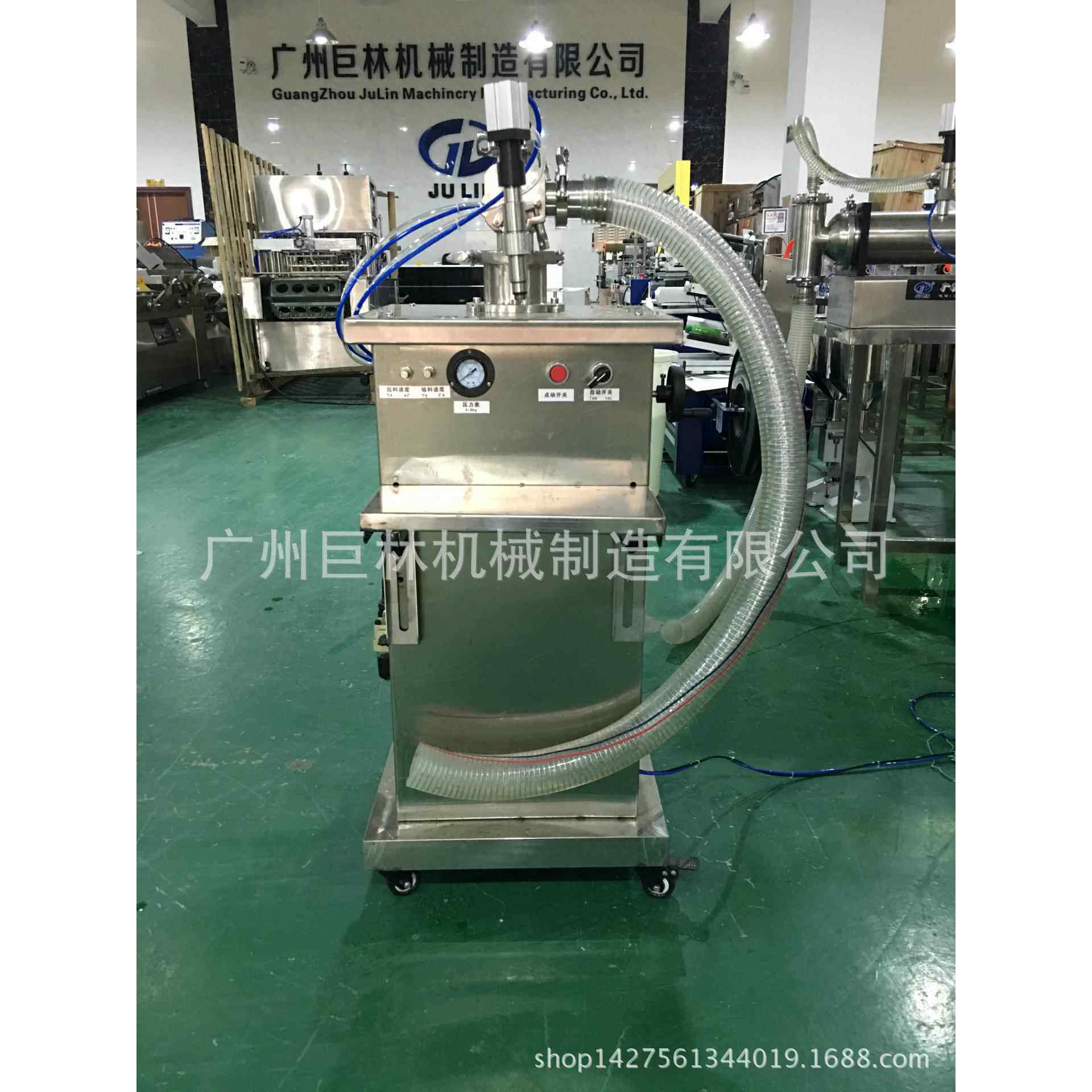 半自动灌装机酸奶膏霜膏体立式自吸灌装机洗衣液体灌装机