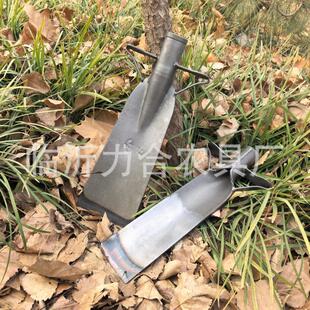 挖树专用加厚铁锹洛阳铲挖树铲子农用挖土户外窄铲挖沟起苗树根铲