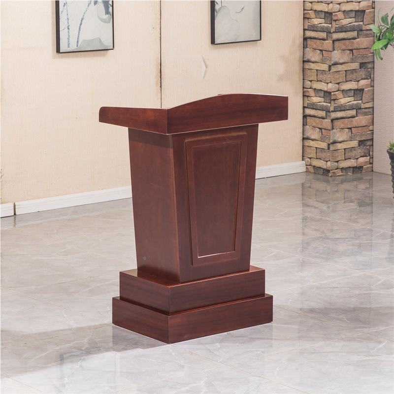 会议室会议桌椅主席台木司演讲台发讲言台简51651约现皮代主持台