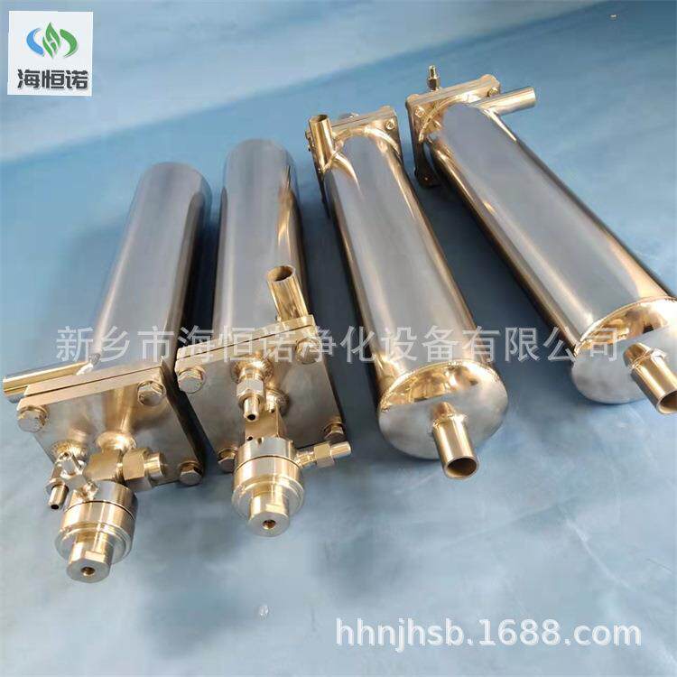 FG1-64电厂仪表在线监测取样冷却器不锈钢管式换热器