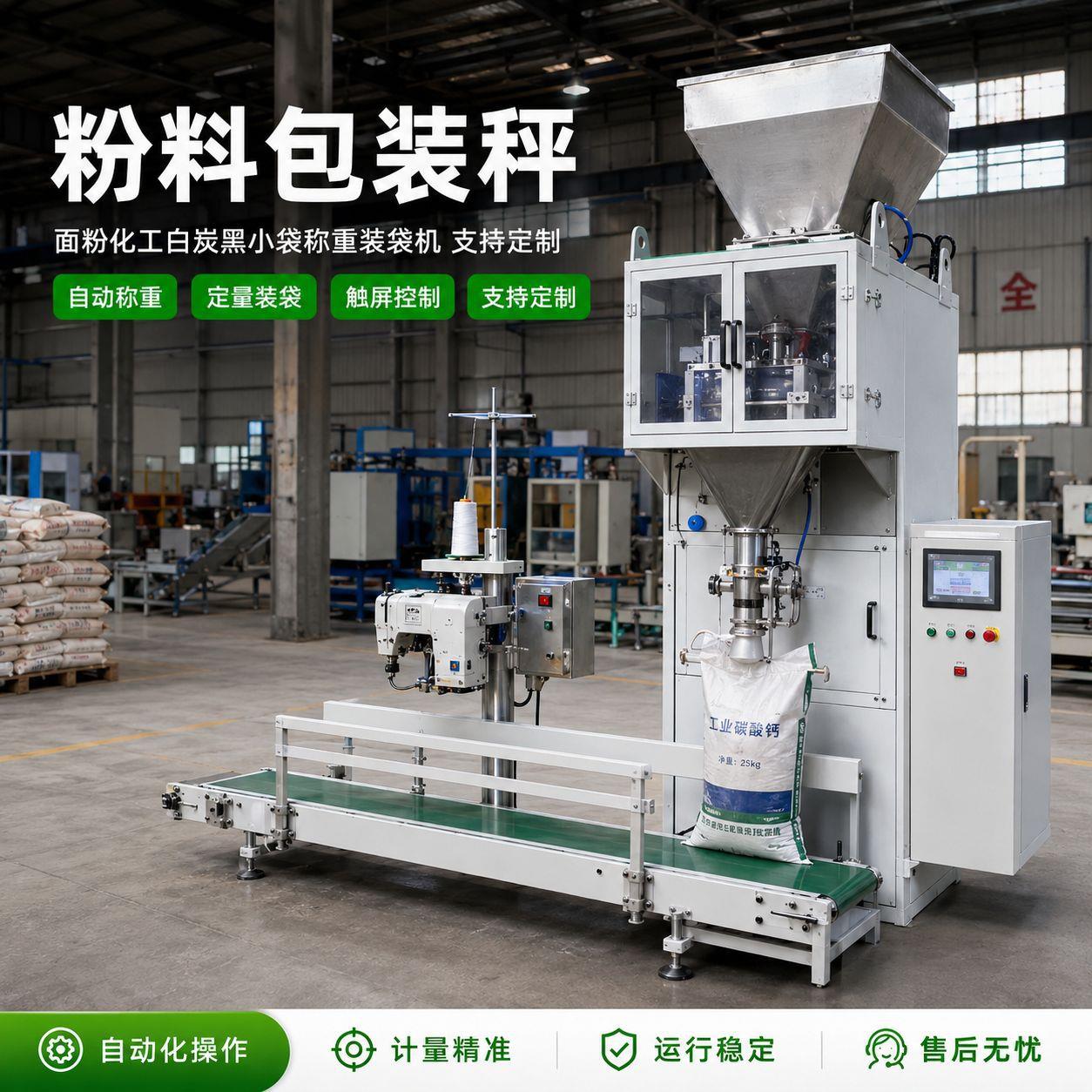 粉料包装秤 面粉化工白炭黑小袋称重装袋机 支持定制