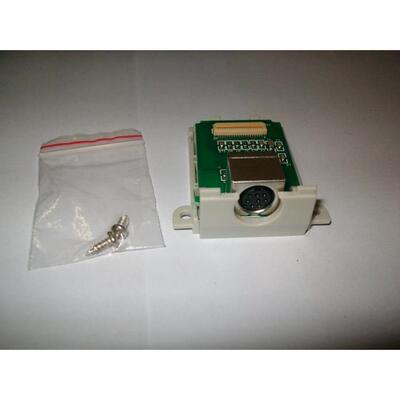 FX3U-422-BD:适合FX3U系列PLC扩展一个圆口8针的RS422通讯口