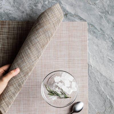 Simple waterproof placemats, western cloth mats
