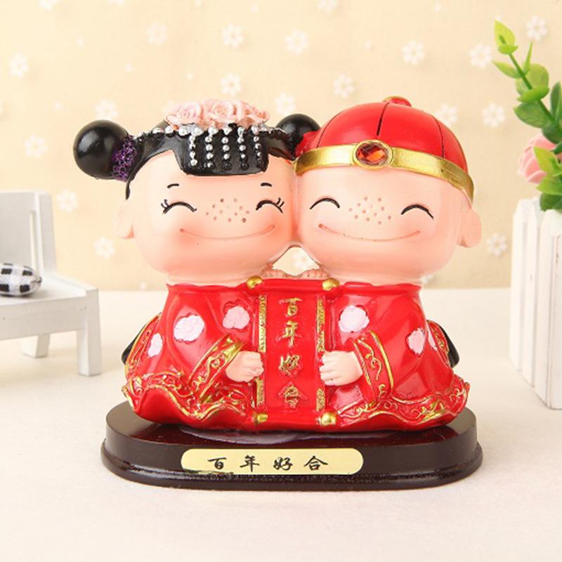 中式结婚礼品送人闺H系列蜜新娘礼布物实用创意装饰新婚间桌置上