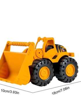 Exquisite Engineering Excavator Toy Fun Bulldozer Tractor Du