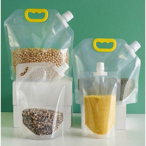 Clear Grain Storage Bags, Moisture-Proof and Airtight Packag