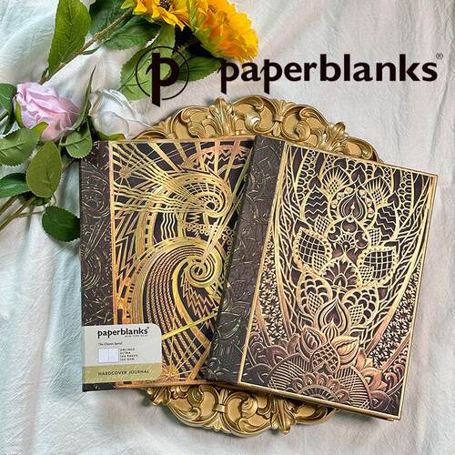 绝版paperblanks笔记本纽约查宁螺旋奢华复古设计精美手帐记事本