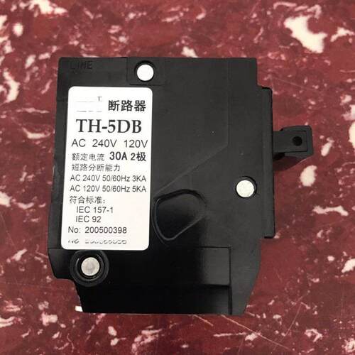船用插入式断路器TH-5DB嵌入式断路器2P/1 20A 30A 40A 60A