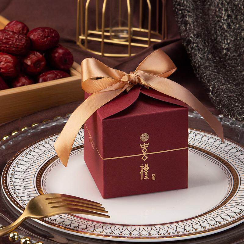 中式喜糖盒202新款创意结婚手提喜糖包装盒婚礼喜糖袋子婚庆用