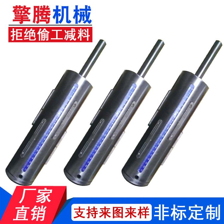 气胀轴定做铝合金分切机配件板条键瓦片式收卷轴定做气涨轴