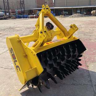 树桩破碎机 林地清理还田机 牵引式 多功能树根还田打碎机