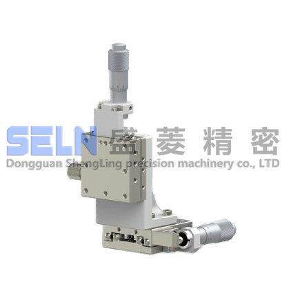 XZ轴LBEV40-L-C2千分尺旋钮直线滚珠型手动微调架位移平台XZSG40