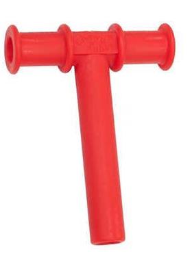 红色t字咬牙胶棒儿童下颌骨咀嚼咬肌锻炼训练器口肌咬合口肌言语