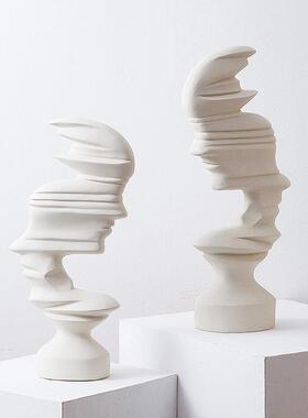 北号欧雕摆塑件别墅艺品落地抽象大摆设酒店玄关走廊过道SZRX-067