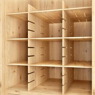 抽屉收纳分隔板分层衣柜加高分割隔断盒格厨房办公室神器自由组合