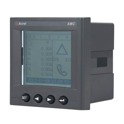 安科瑞AMC300L-4E3/4G交流4路三相开孔式电量采集装置4G通讯