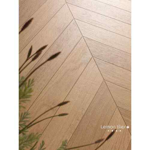 kt木纹砖鱼骨JEX拼木纹砖600100日式x原木风法式复古2客厅厅防餐