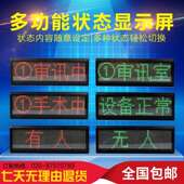 询问中 会议室 空闲中 谈话室 门头显示屏 工作中 门头状态显示屏