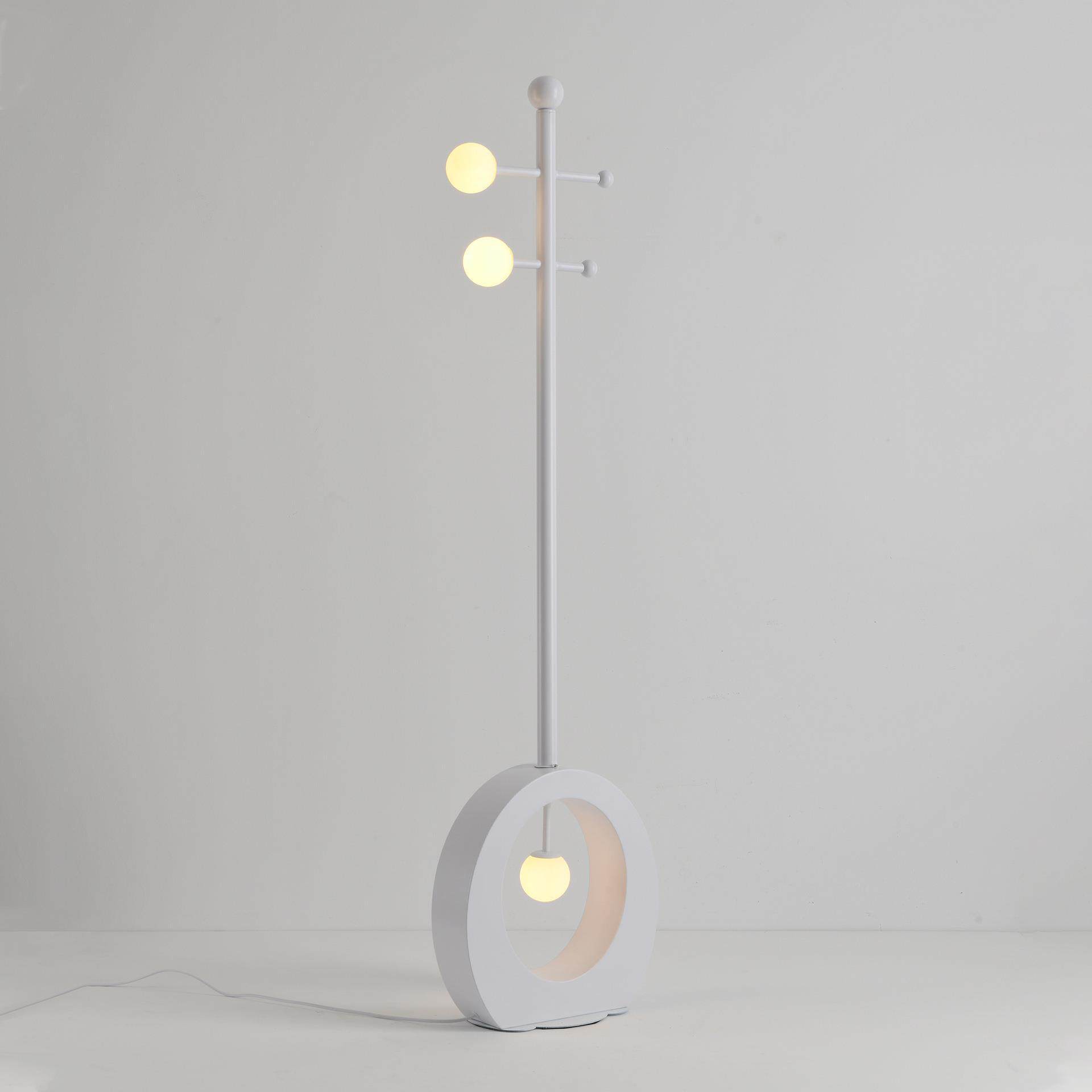 后现代创意地客厅床新款琵琶149灯落灯头卧室书房设计师艺术落地