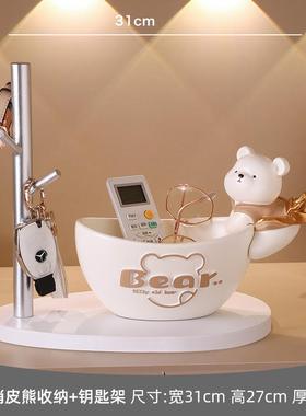 招财猫装饰品钥匙收纳装饰摆件