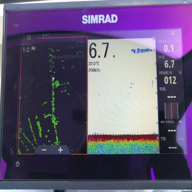 SIMRAD GO-9 4G雷达+探鱼器 海图仪 船舶 游艇用
