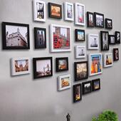 简约装 相框挂墙组合相墙卧室背片景 饰客厅欧片F956JS79墙创照意式