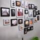 简装 相框挂墙组合相墙片卧室背景展示 饰客厅照片创意F956JS79欧式