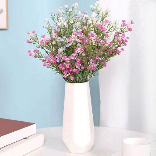 1Pcs Artificial Gypsophila Bouquet Plastic Colorful Long