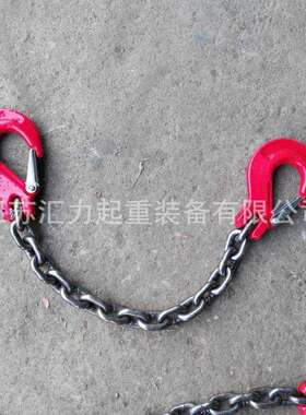 两头钩吊链3t2m 起重吊链12mm1m 双钩吊索具