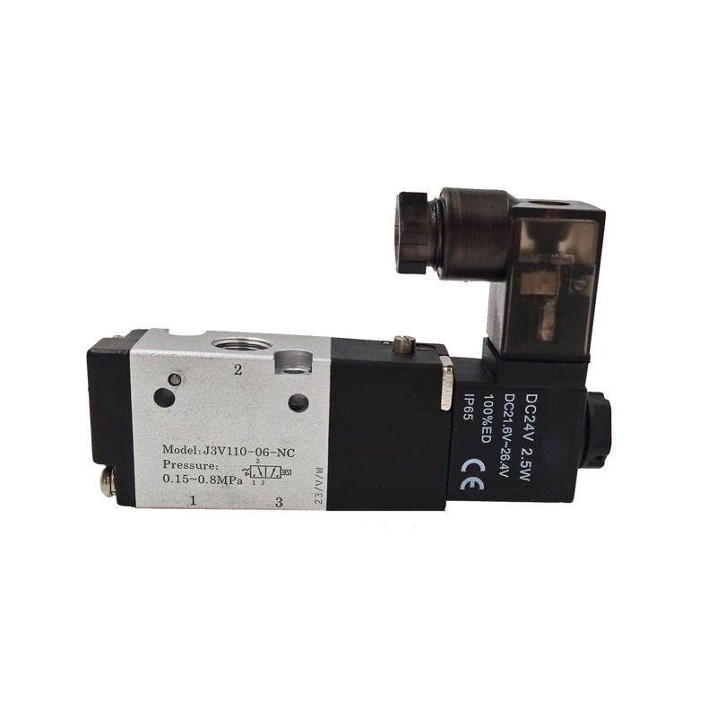 二位三通电磁阀3V110 3V210 3V310 3V410 3V120 3V130 3V420 320