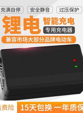 48锂电池充电器54.623510大功率快充外卖平衡车锂电充电器
