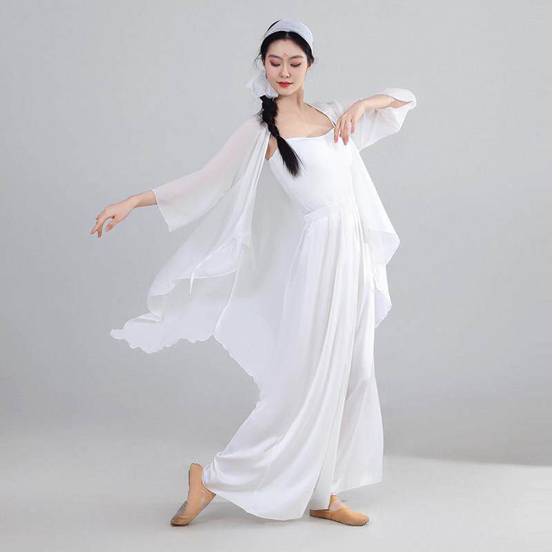 古典舞蹈服飘逸女纱衣仙中国风演出服古风青蛇白蛇前世今生舞蹈服