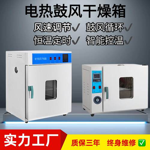 电热恒温鼓风干燥箱工业烘箱实验室药材烤箱烘干机汽车大灯烤箱