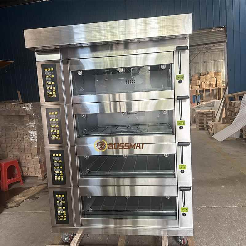 博麦80DS箱欧式电烤烘焙设备月饼盘面包烤箱烤炉商TGD用4层v8烤箱